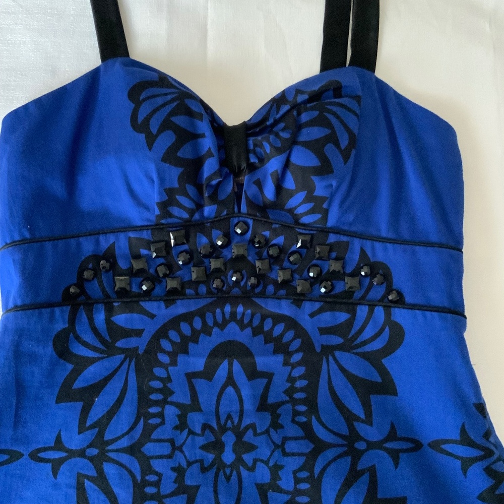HALE BOB Sleeveless Dressy Top, Sz S